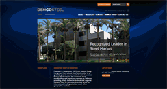 Desktop Screenshot of demcosteel.com
