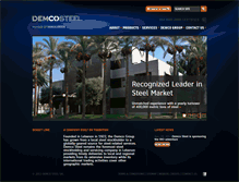 Tablet Screenshot of demcosteel.com
